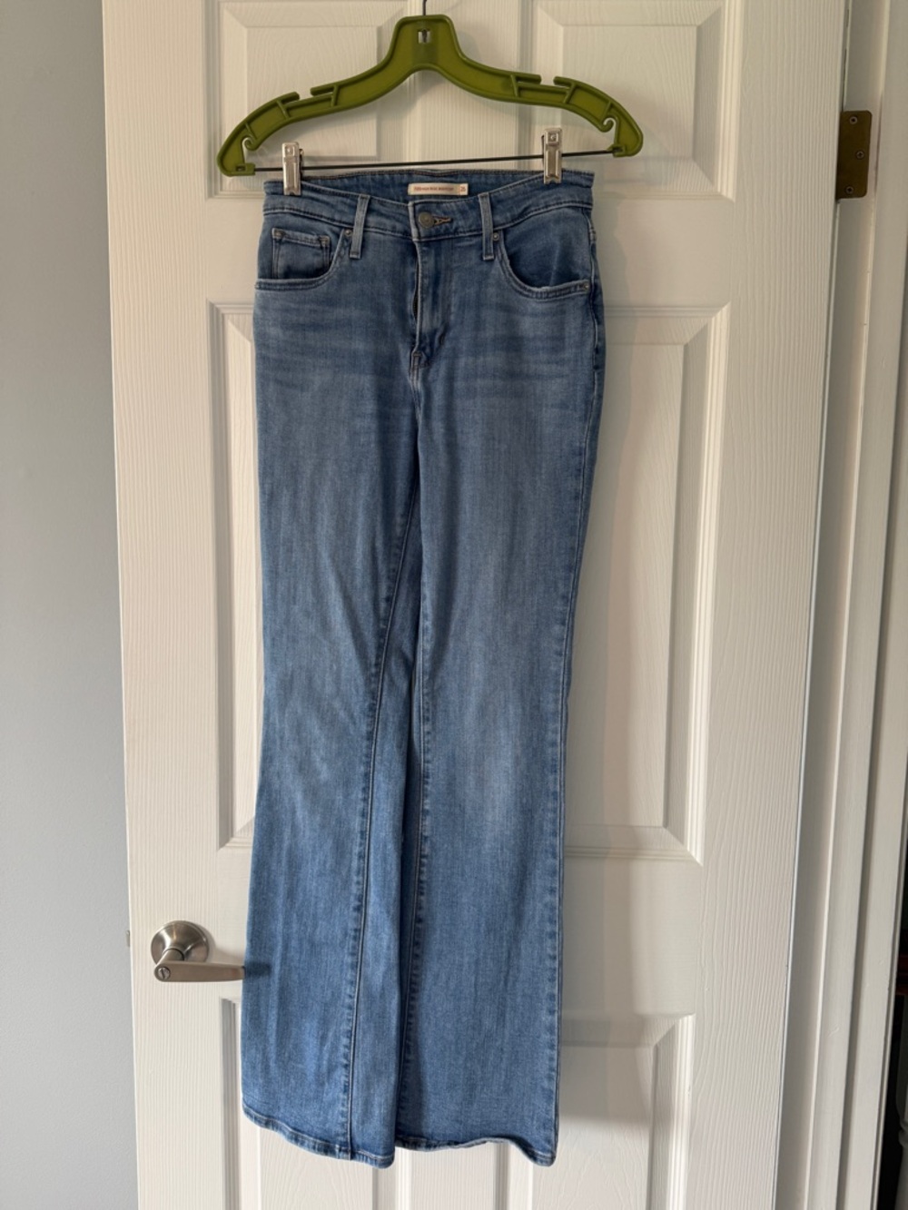 Levi’s Women’s Light Blue High-Rise Bootcut Jeans